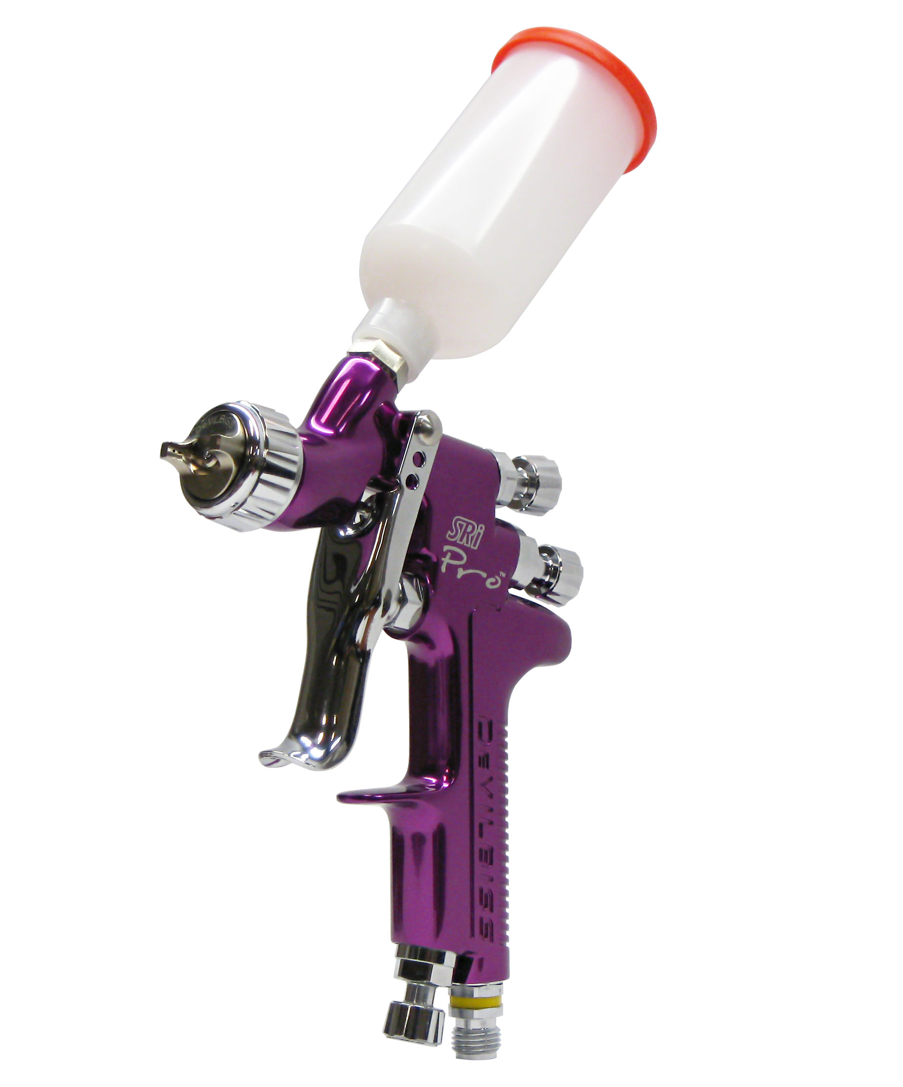 LISSON Mini HVLP Spray Gun 1.2mm Gravity Feed Paint Repair Car Body Detail