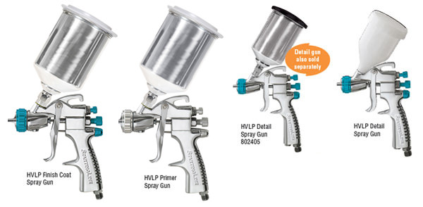 Spray Gun Set Up Chart