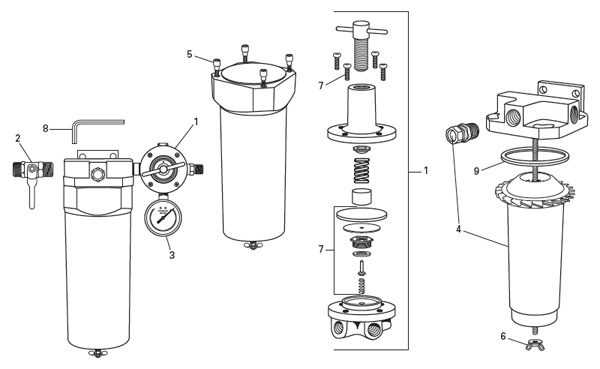 QC3 Filter & Dryer Unit